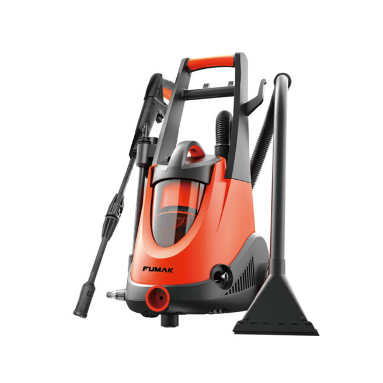 Máy rửa xe Fumak Nhật Bản 3 chức năng F8300 - F318 ( rửa xe, hút bụi, thổi bụi ) - 2 màu đen và cam 