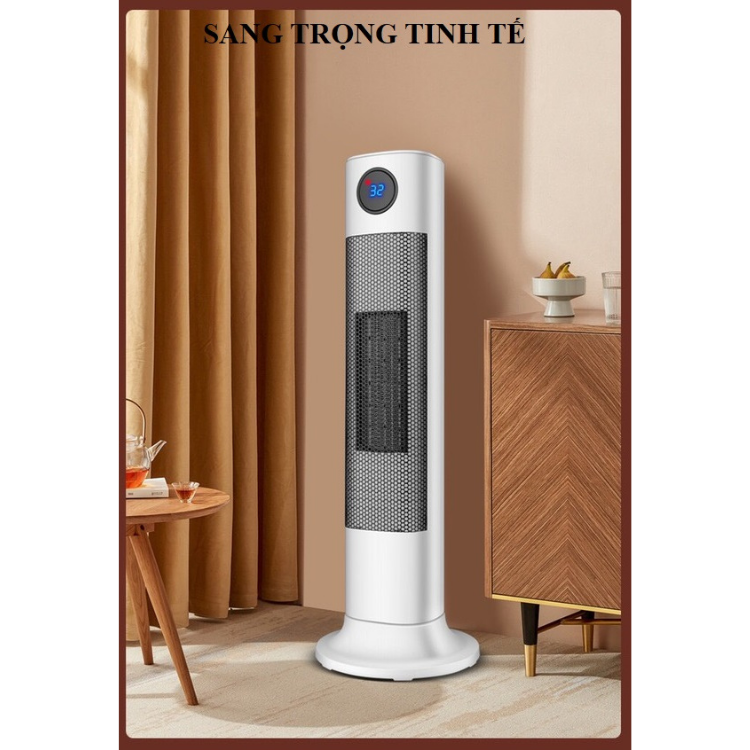 Máy sưởi gốm Camel _Điều khiển từ xa_dáng đứng cao cấp -Ấm áp - An toàn  - Bảo hành 12 tháng