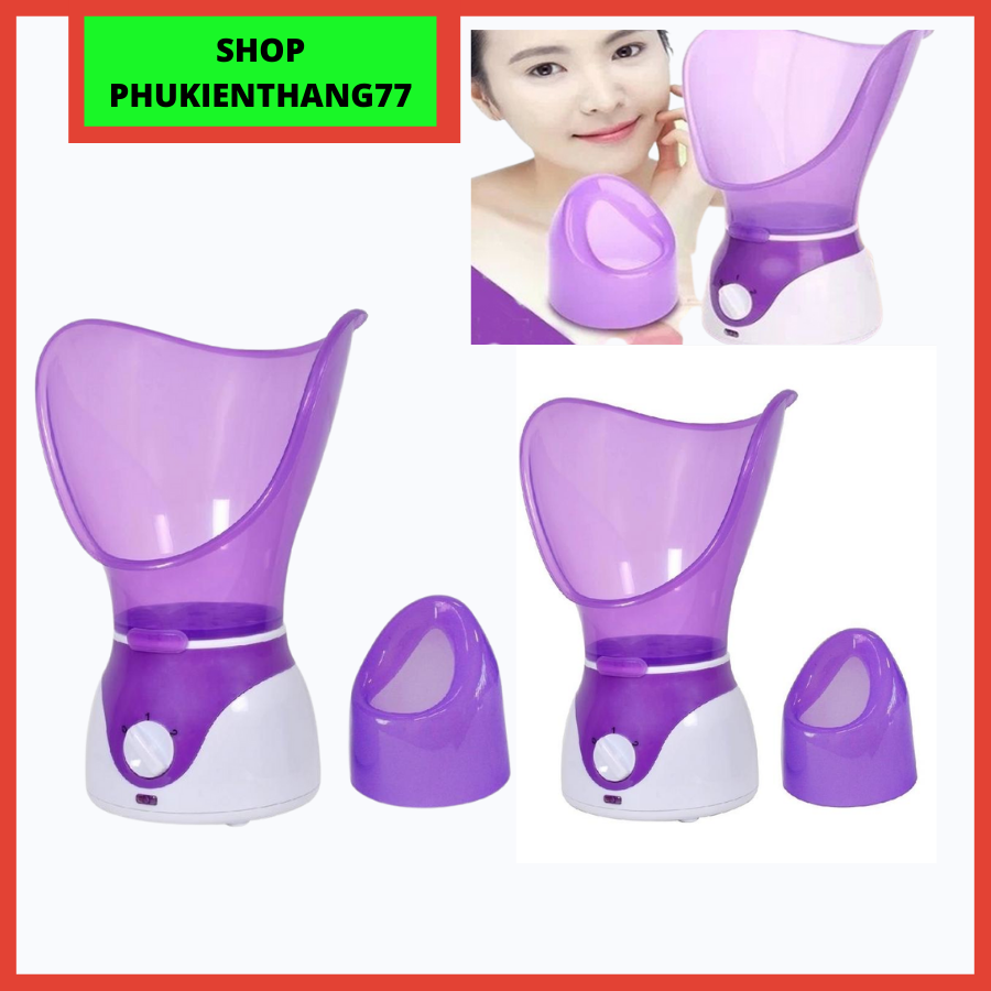 Máy Xông Mặt Thảo Dược Tím NFTS, Xông Mũi Họng, Làm Đẹp Da, Bảo Vệ Sức Khỏe, Bảo Hành 6 Tháng