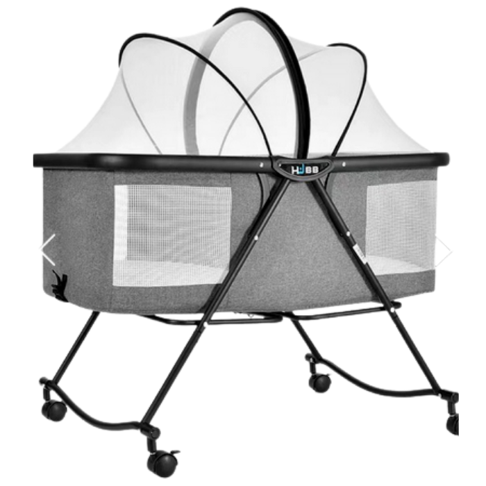 Nôi cho bé, nôi cũi vải gấp gọn đa năng kèm màn 